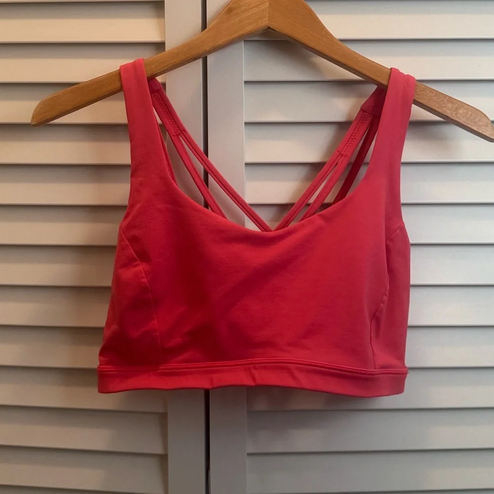 Lululemon Athletica Coral Sports Bra